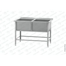 Ванна моечная ВМСб - 630/2 "Base", борт